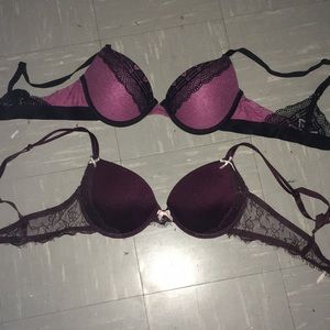 Lacy feminine bras